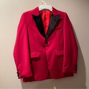Kids Suit (Jacket/Blazer) | Performance, Event, Formal | Red